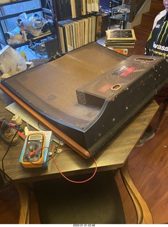 Quad ESL repair, replacing EHT power-supply board