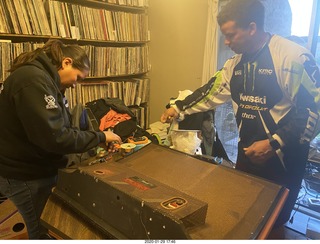 Quad ESL repair, replacing EHT power-supply board