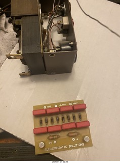 Quad ESL repair, replacing EHT power-supply board