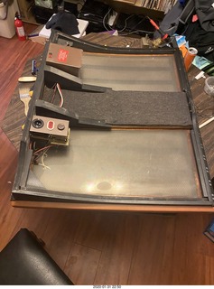 Quad ESL repair, replacing EHT power-supply board