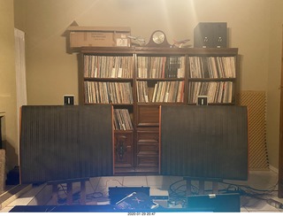 Quad ESL repair, replacing EHT power-supply board - back to two channels