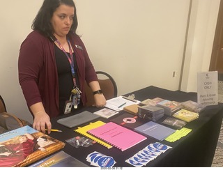 Chandler - Nellie McKay table with Sai