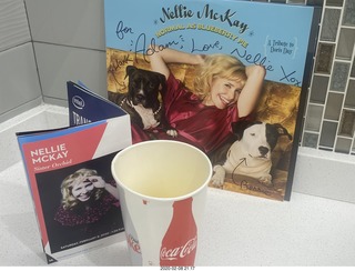 Chandler - Nellie McKay table with Sai