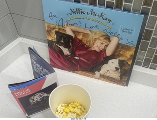 Chandler - Nellie McKay records and popcorn