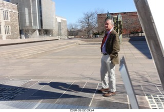 Chile - Santiago park - morning run - bridge