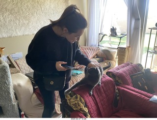 Olga Helga and my cat Devin