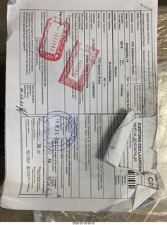 box from Russia with tapes