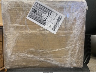 box of tapes from Gen in Ukraine