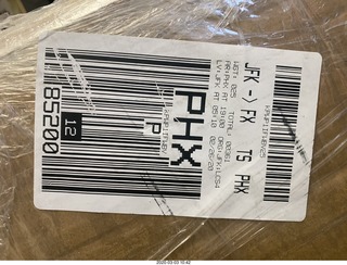 box of tapes from Gen in Ukraine