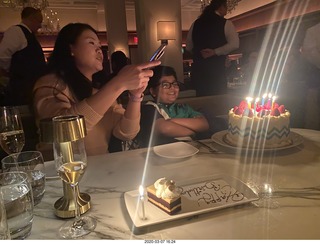 Jerome birthday dessert