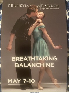 Philadelphia - Academy of Music - Pennsylvania Ballet - La Bayadere - program