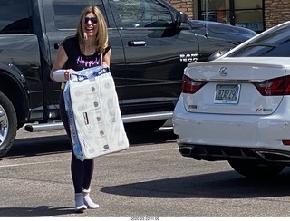 International Physique League - Nutrition Spot - show rehearsal - Heather