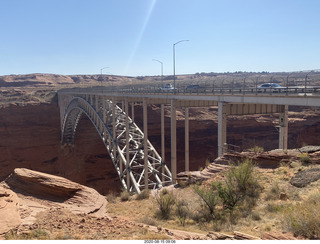 Page - Glen Canyon Dam bridge