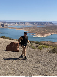 near Page - Adam running