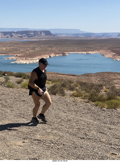 near Page - Adam running