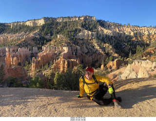Bryce Canyon sunrise + Adam