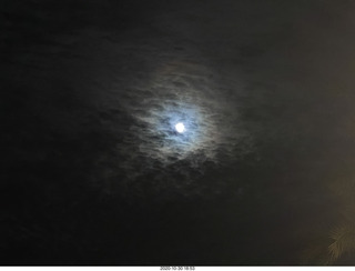moon and clouds