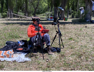 20 a0y. Argentina Eclipse Day - Leticia and her toys