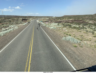 26 a0y. Argentina Eclipse Day - driving back to Neuquen