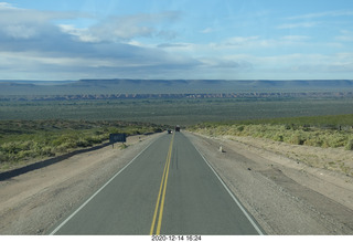 54 a0y. Argentina Eclipse Day - driving to the eclipse site
