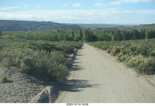77 a0y. Argentina Eclipse Day - driving to the eclipse site