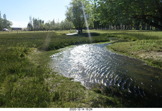 84 a0y. Argentina Eclipse Day - eclipse site creek