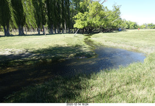 85 a0y. Argentina Eclipse Day - eclipse site creek