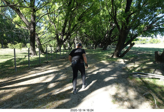 91 a0y. Argentina Eclipse Day - Adam running