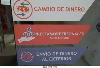 93 a0y. Argentina - Buenos Aires - cambio = money exchange