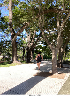 4 a0y. Argentina - Buenos Aires - morning run + Adam