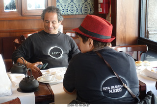 34 a0y. Chris and Leticia cool eclipse shirts