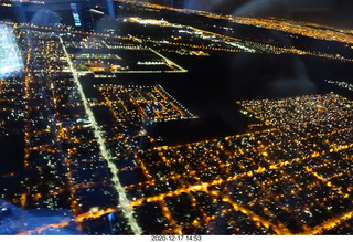 71 a0y. flight EZE-DFW aerial Buenos Aires