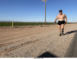 Marana airport run + Adam