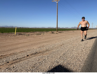 Marana airport run + Adam