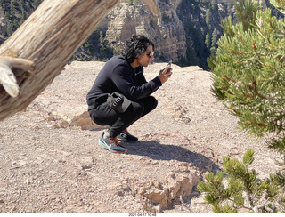 Anthony at Grand Canyon