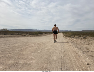 Alamo Lake run + Adam