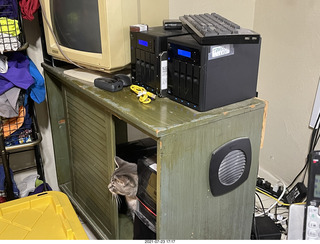 cat Potato on my desk