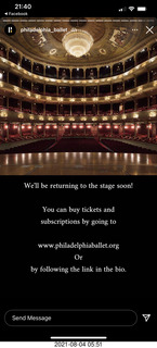 Philadelphia Ballet - Academy of Music