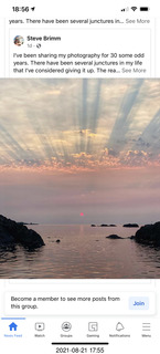 Steve Brimm awesome sunset