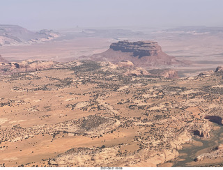 578 a16. aerial - to Monument Valley