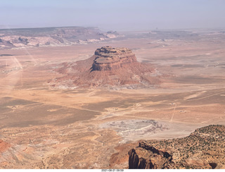580 a16. aerial - to Monument Valley
