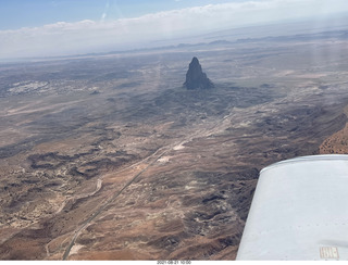 582 a16. aerial - to Monument Valley