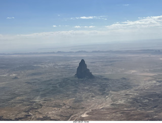 585 a16. aerial - to Monument Valley