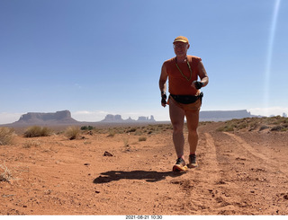 596 a16. Monument Valley run + Adam