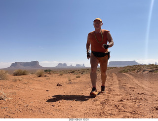 606 a16. Monument Valley run + Adam