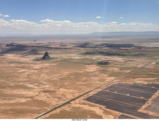 627 a16. aerial - from Monument Valley