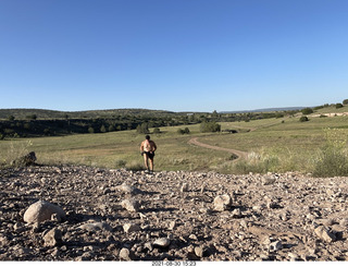 Seligman Airport run + Adam
