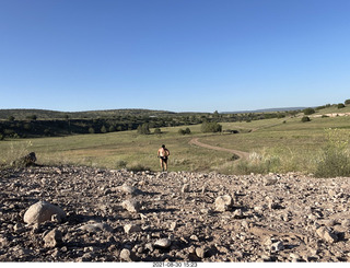 Seligman Airport run + Adam