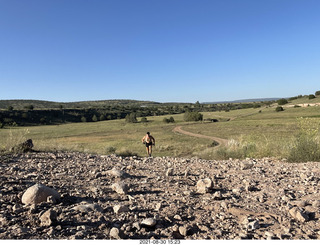 Seligman Airport run + Adam