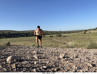 Seligman Airport run + Adam
